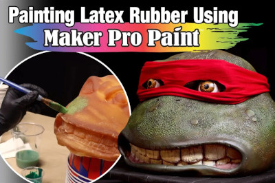 Barvení latexu pomocí Maker Pro Paint